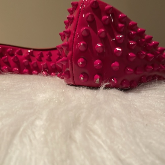 Christian Louboutin Spiked Flats (Pink) - Picture 14 of 14